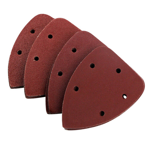 40Pcs 14Cm Grit Mouse Sander Pads Sanding Sheets Discs 40 80 120 240
