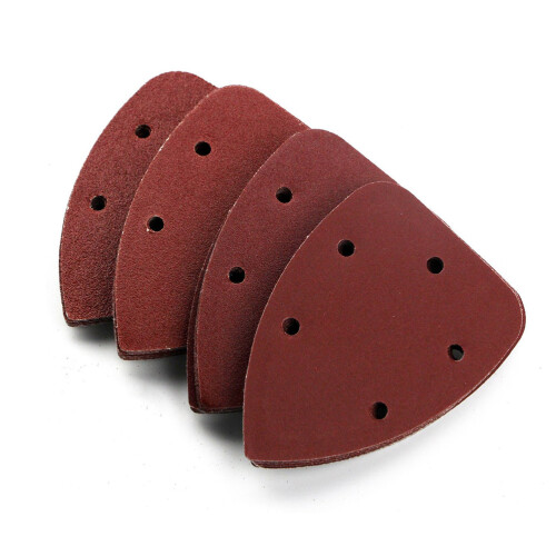 40Pcs 14Cm Grit Mouse Sander Pads Sanding Sheets Discs 40 80 120 240 1