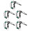 5Pcs Golf Ball Bead Count Stroke Score Counter Chain Random Color 5