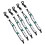 5Pcs Golf Ball Bead Count Stroke Score Counter Chain Random Color 3