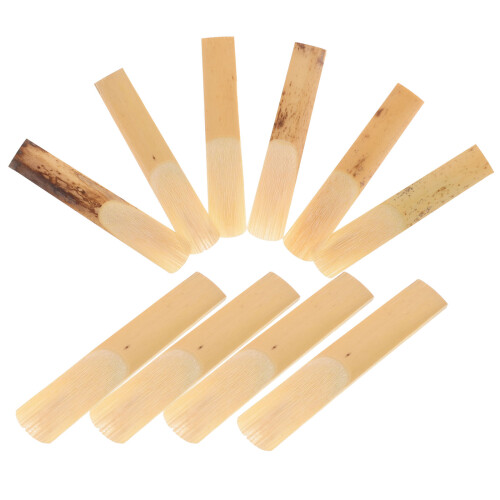 10 Pcs B Flat Clarinet Reeds For Beginners Performance Accessories