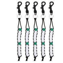5Pcs Golf Ball Bead Count Stroke Score Counter Chain Random Color
