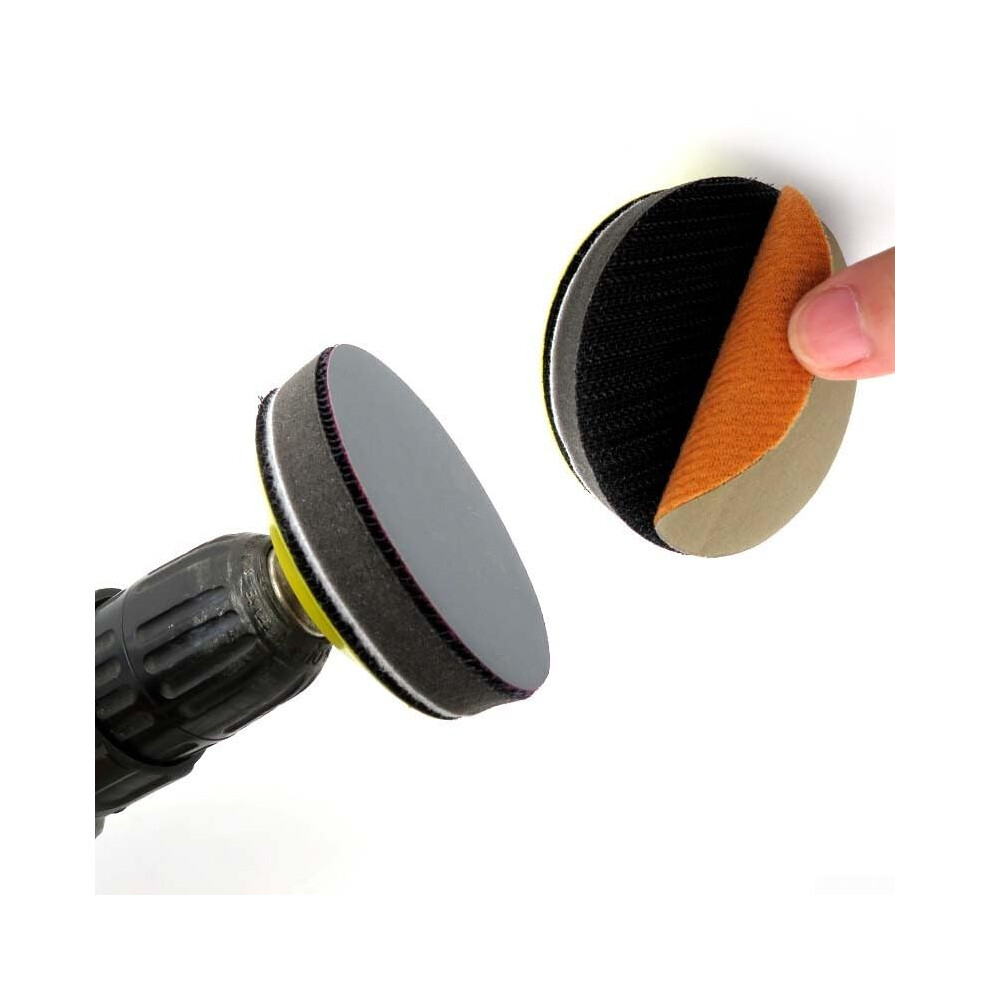 30Pcs Waterproof Sandpapers With Backup Pad And Soft Interface Pad - Wet/Dry, 80-3000 Grit, Orbital Sanders Compatible 9393856073702
