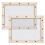 2Pcs Diy Paper Making Screen Mold With Wooden Frame And Mesh 10