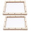 2Pcs Diy Paper Making Screen Mold With Wooden Frame And Mesh 4