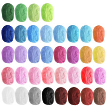 36 Colors Wool Roving For Needle Felting Hand Diy