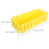 2Pcs Flower Window Box Fence Planter Rectangular Planting Pot 11