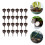 100Pcs Plastic Fertilizer Boxes Reusable Bonsai Flowerpot Containers 4