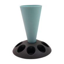 Piping Bag Stands 8-Slot Holder, Pastry Bag Rack for Cake Nozzles, Icing Tips Display Tray, Baking Accessories