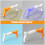 2Pièces Pour Règle Patchwork Support PVC Précis 7