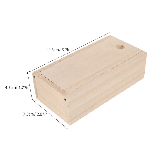 kleine holzbox für angeln, multifunktionale köderbox zum 1