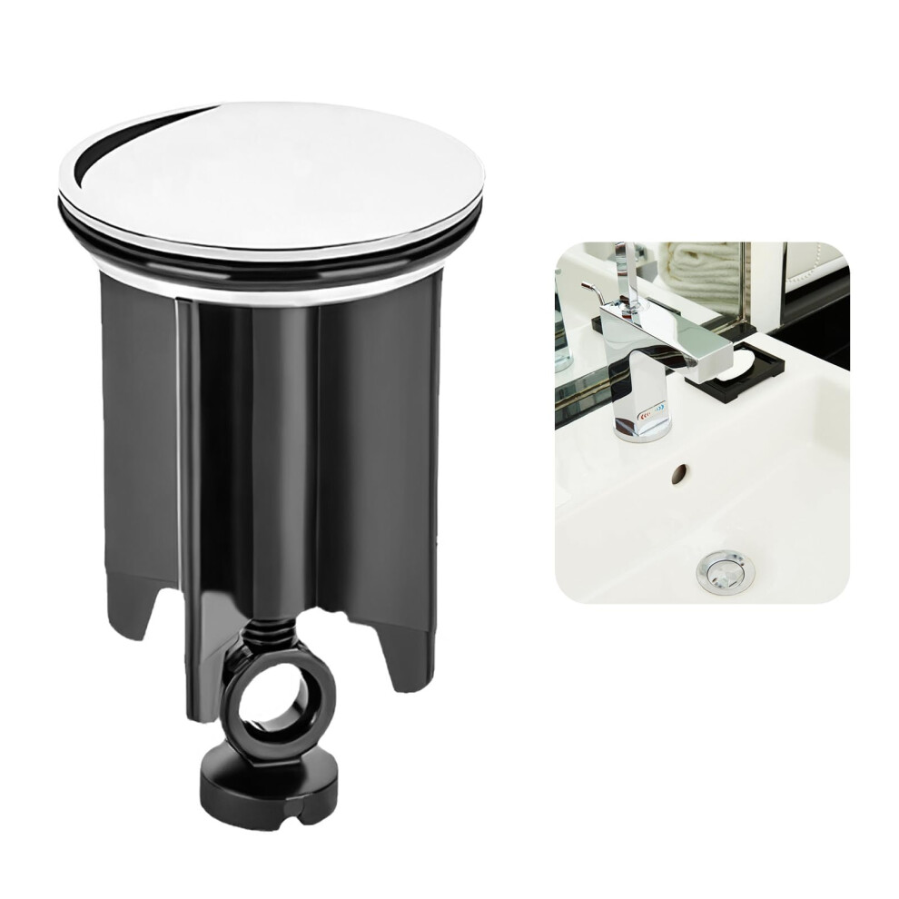 40Mm Sink Plastic Plug Pop Up Replacement Adjustable 66Mm-83Mm For Bathroom Kitchen Sinks Rust Proof Waterproof Seal 9016109172143