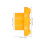 5Pcs Indoor Slide Screw Caps Safety Nut Covers 3.1Cm Inner Diameter 3