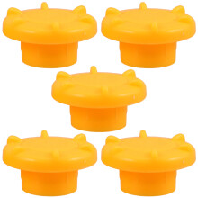 5Pcs Indoor Slide Screw Caps Safety Nut Covers 3.1Cm Inner Diameter