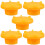 5Pcs Indoor Slide Screw Caps Safety Nut Covers 3.1Cm Inner Diameter 1