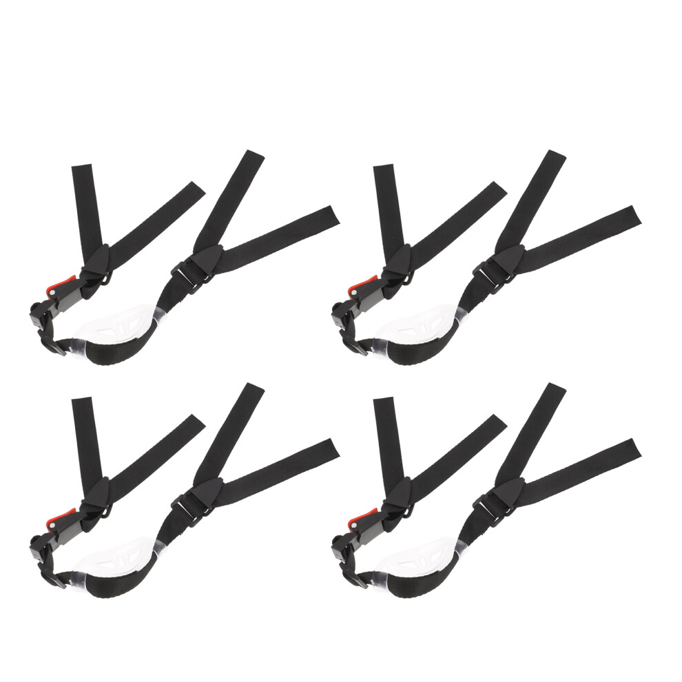 4Pcs Safety Chin Strap With Adjustable Elastic Band And Cup 3321439684805
