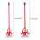 2Pcs Concrete Mixing Rod Power Drill Attachment For Paint And Mud 2