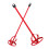 2Pcs Concrete Mixing Rod Power Drill Attachment For Paint And Mud 7