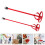 2Pcs Concrete Mixing Rod Power Drill Attachment For Paint And Mud 4