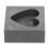 Gold Silver Copper Casting Mold Heart Shape Graphite Ingot Tool 10