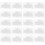 90pcs hydrocolloid nose strips for blackhead and pore cleansing 10