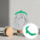 Plastique Coloré Vert Pour Sacs, Accessoires Créatifs 9