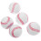 5Pcs 2.5 Inch Rubber Baseball Practice Ball For Beginner Training 1