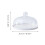 Ceramic Cake Plate With Glass Cover 2