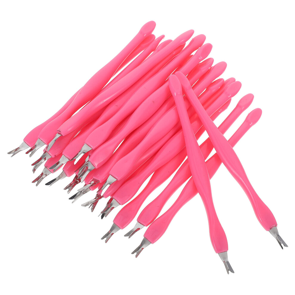 Iplusmile 24Pcs Stainless Steel Cuticle Trimmer Tool For Manicure Pedicure