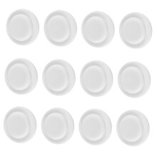 1 Set Of 12 Pcs Silicone Milk Storage Cups With Leak-Proof Gaskets