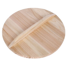 1Pc Eco-Friendly Wooden Pot Lid Beige Household Kitchenware