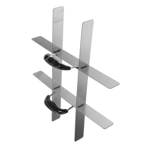 cake divider 9-grid stainless steel for rectangular pan