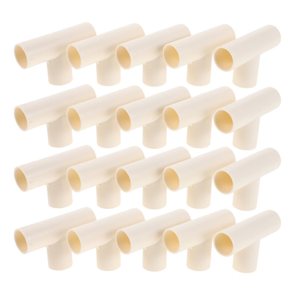 Iplusmile 20Pcs Plastic T Connectors And Adapters For Playpen Assembly