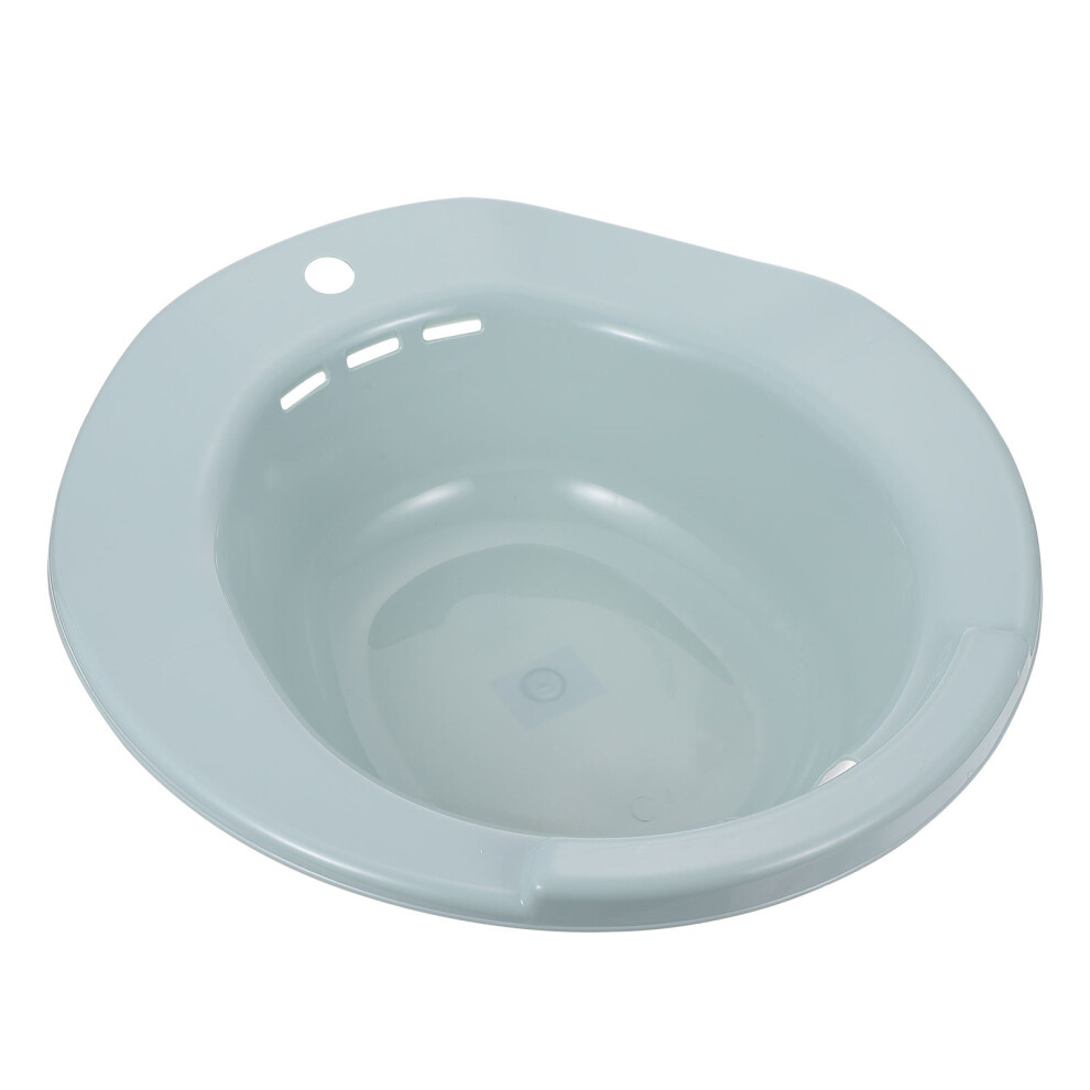 Totority 1Pc Sitz Bath Postpartum Care Wash Basin Toilet Seat Squat Free