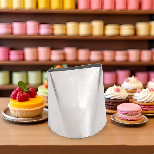Cake Icer Tips Large Decorating Icing Tips For Crumb Coat Piping Tips Cake Decorating Tools Silver #201 1