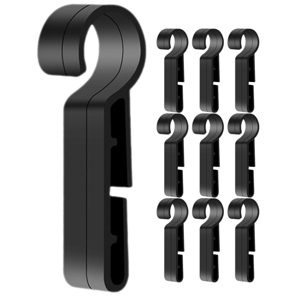 100Pcs Hard Hat Light Clips: Anti-Slip Headlamp Buckle 3321439603523