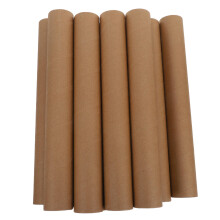 10pcs kraft paper tubes with caps for art prints drawings fishing rods