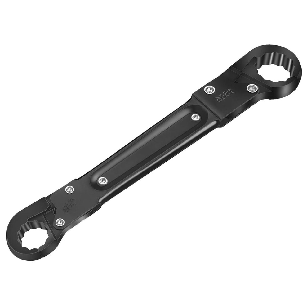 Plumbing Wrench 15/16-Inch And 5/8-Inch Double-Ended Pipe Wrench Professional Plumber Tool For Bathroom And Kitchen Sink 9084446173727