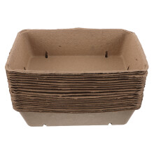 20pcs berry basket pulp fiber vented container for fruit picking