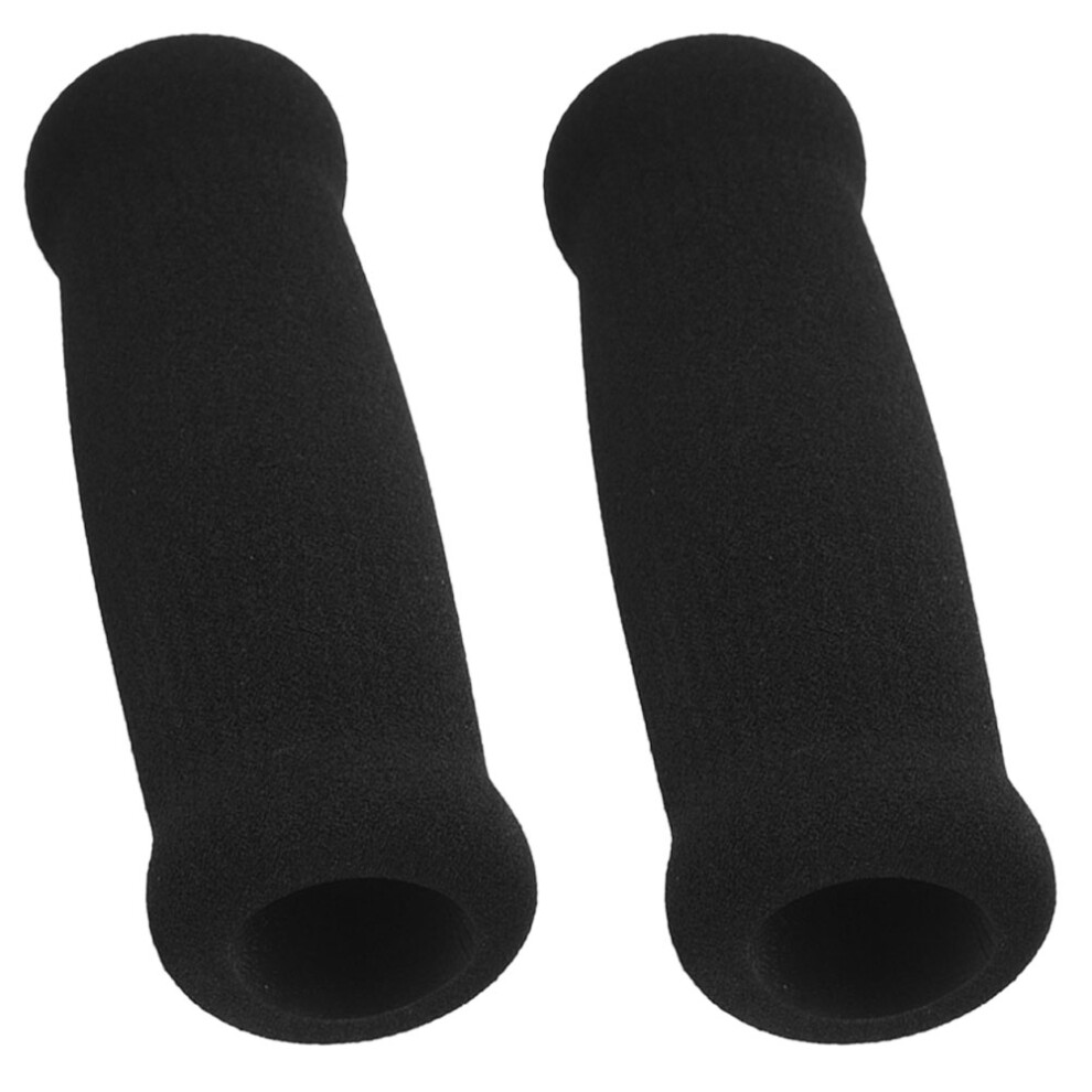 Inoomp 2Pcs Non Skid Sponge Grips For Elderly Cane Walking Stick Handle