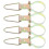 4Pièces Support Extincteur Beige Structure 9