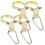 4Pièces Support Extincteur Beige Structure 1