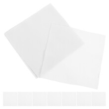 10pcs white cotton fabric squares for diy cross stitch and sewing