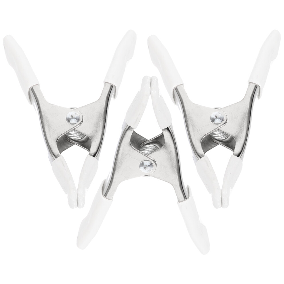 3Pcs Plastic Spring Clamps Heavy Duty Backdrop Stand Clips 3314207575771