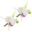 2Pcs Artificial Silk Rose Boutonniere Pin For Men 10