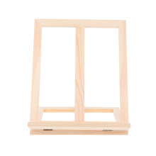 adjustable wood painting easel foldable table stand for oil watercolor