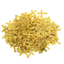 1 Bag 90G Cross Glitter Confetti For Christening Wedding Birthday