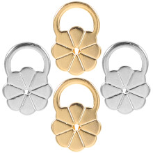 4Pcs Metal Earring Backs Studs Earring Supplies