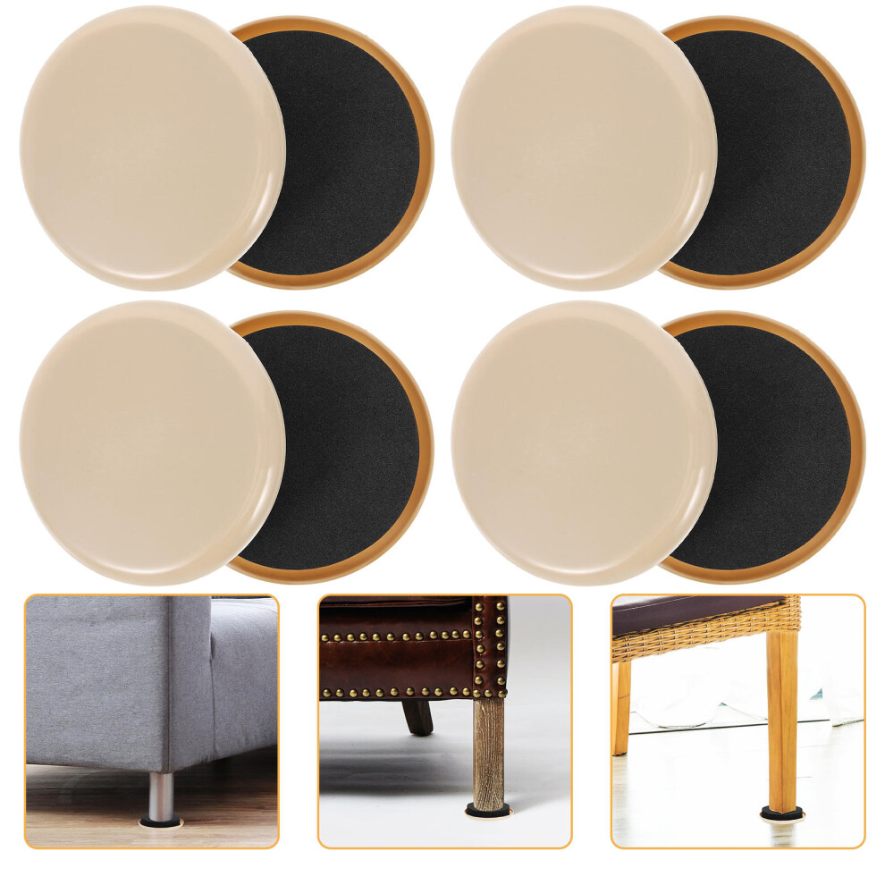 8 Pcs Furniture Sliders For Vinyl Floors Pads Carpet Hardwood 3314207597490