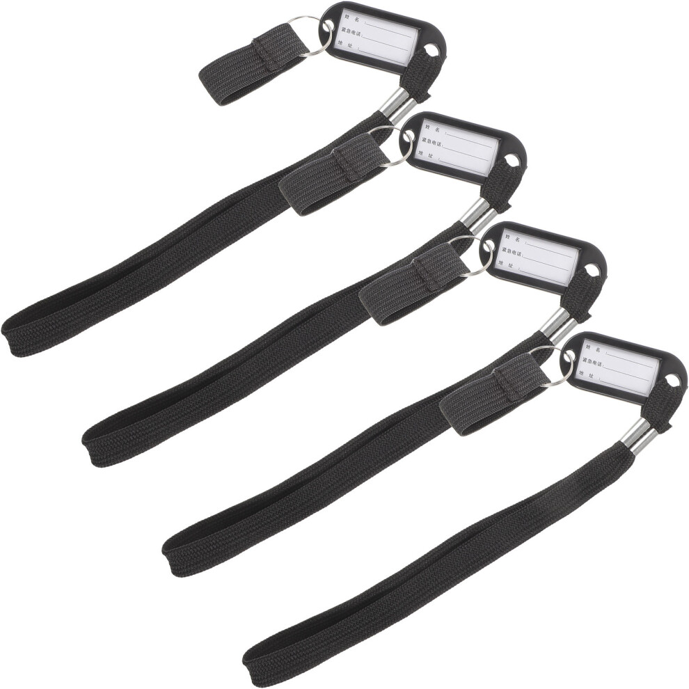 Totority 4 Pcs Crutch Lanyard Cell Phone Wrist Straps Crutches Walking Stick